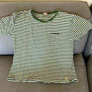 Armor Lux cotton / linen Breton striped tee